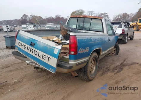 1991 Chevrolet Gmt-400 K1500 z USA, uszkodzony, nr VIN 1GCDK14K1MZ119531